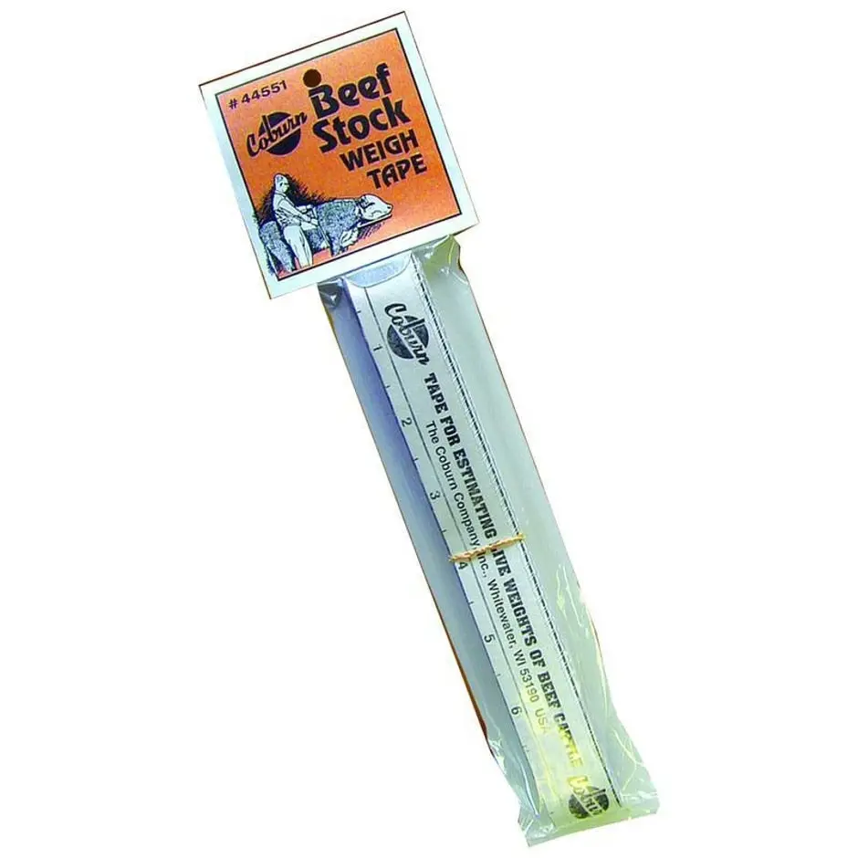 Coburn Beef Stock Weigh Tape 1