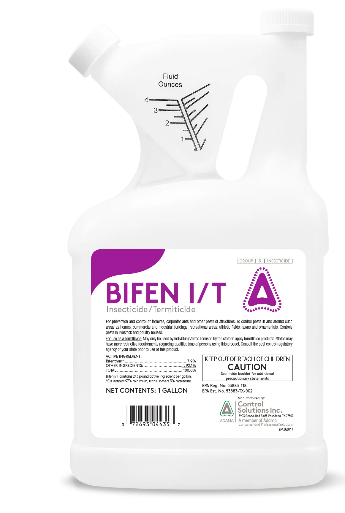 Control Solutions Bifen I/T Insecticide/Termiticide 1