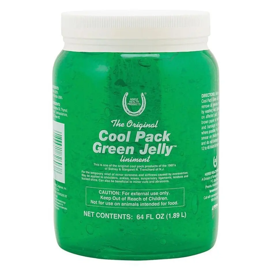 Cool Pk Green Jelly Liniment For Horses 1