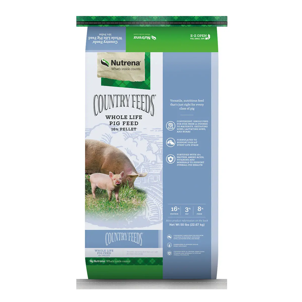 Nutrena® Country Feeds® Whole Life Pig Feed 1