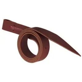 Horse Cinch Latigo With Holes, Burgundy Leather, 1-3/4 X 72-In. 1
