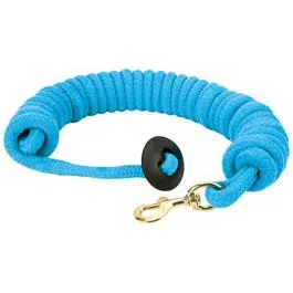 Horse Lunge Line, Blue Rounded Cotton, 3/4-In. X 25-Ft. 1
