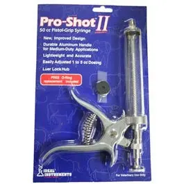 Ii Livestock Syringe, Pistol Grip, 50 Cc 1