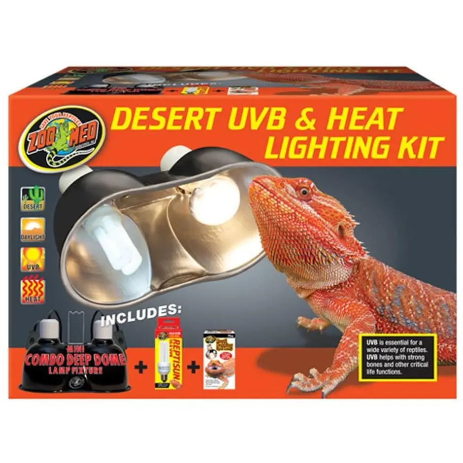 Desert Uvb And Heat Lighting Kit 1