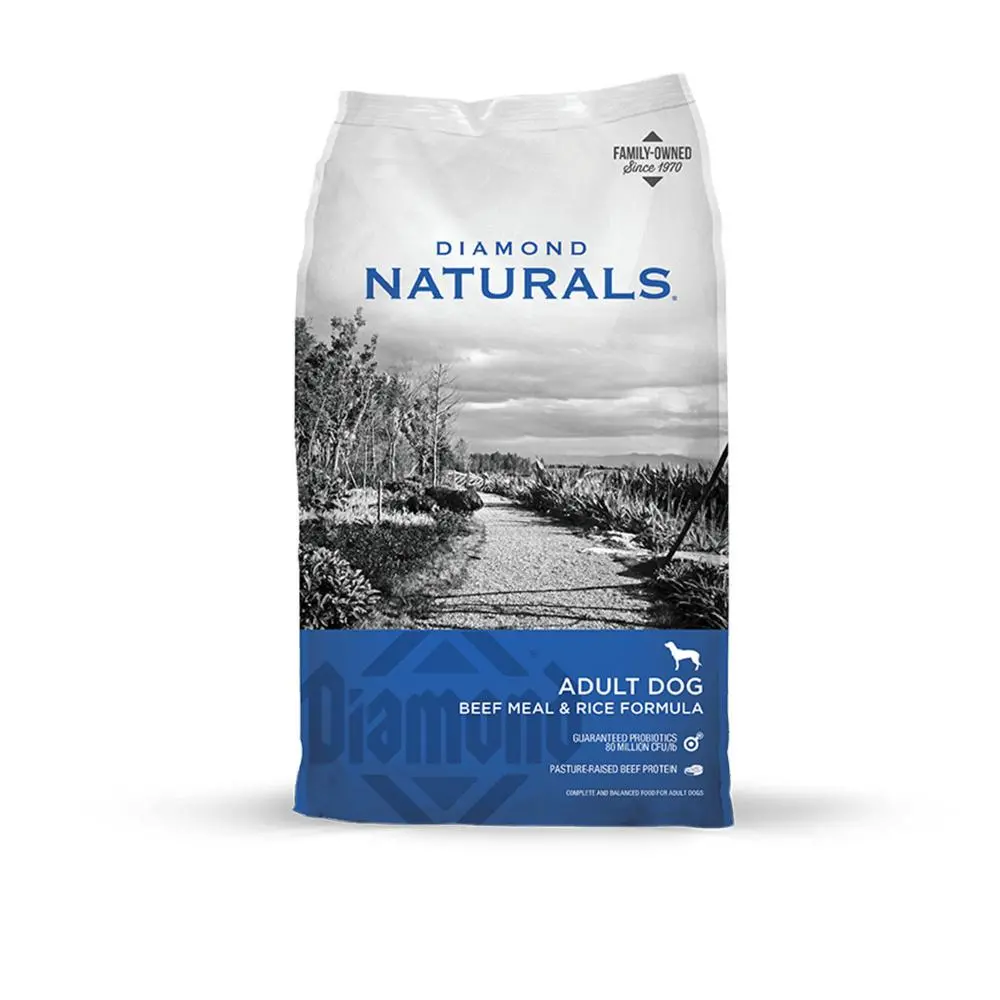 Diamond Naturals Beef Meal & Rice Formula Adult Dry Dog Food 1