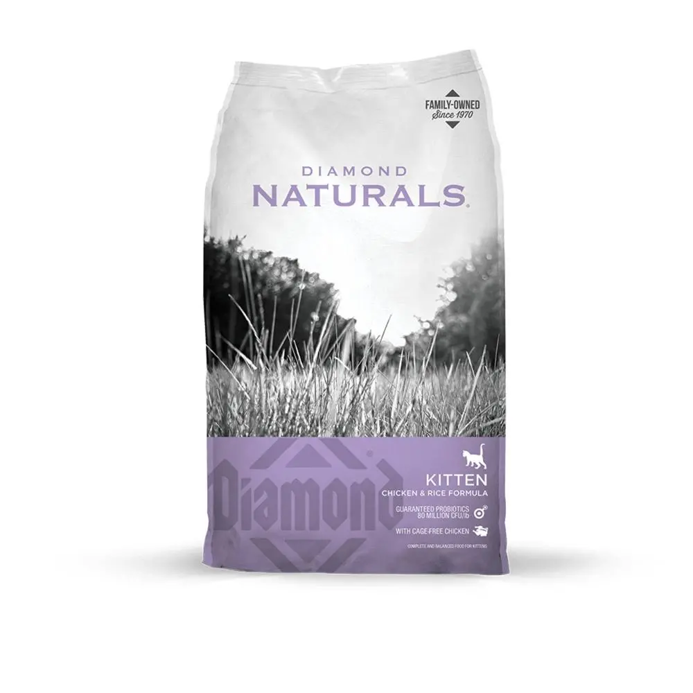 Diamond Naturals Chicken & Rice Kitten Dry Food 1
