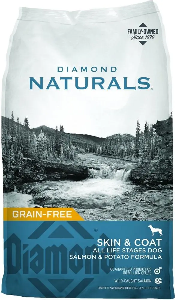 Diamond Naturals Grain Free Skin & Coat Formula All Life Stages Dry Dog Food 1