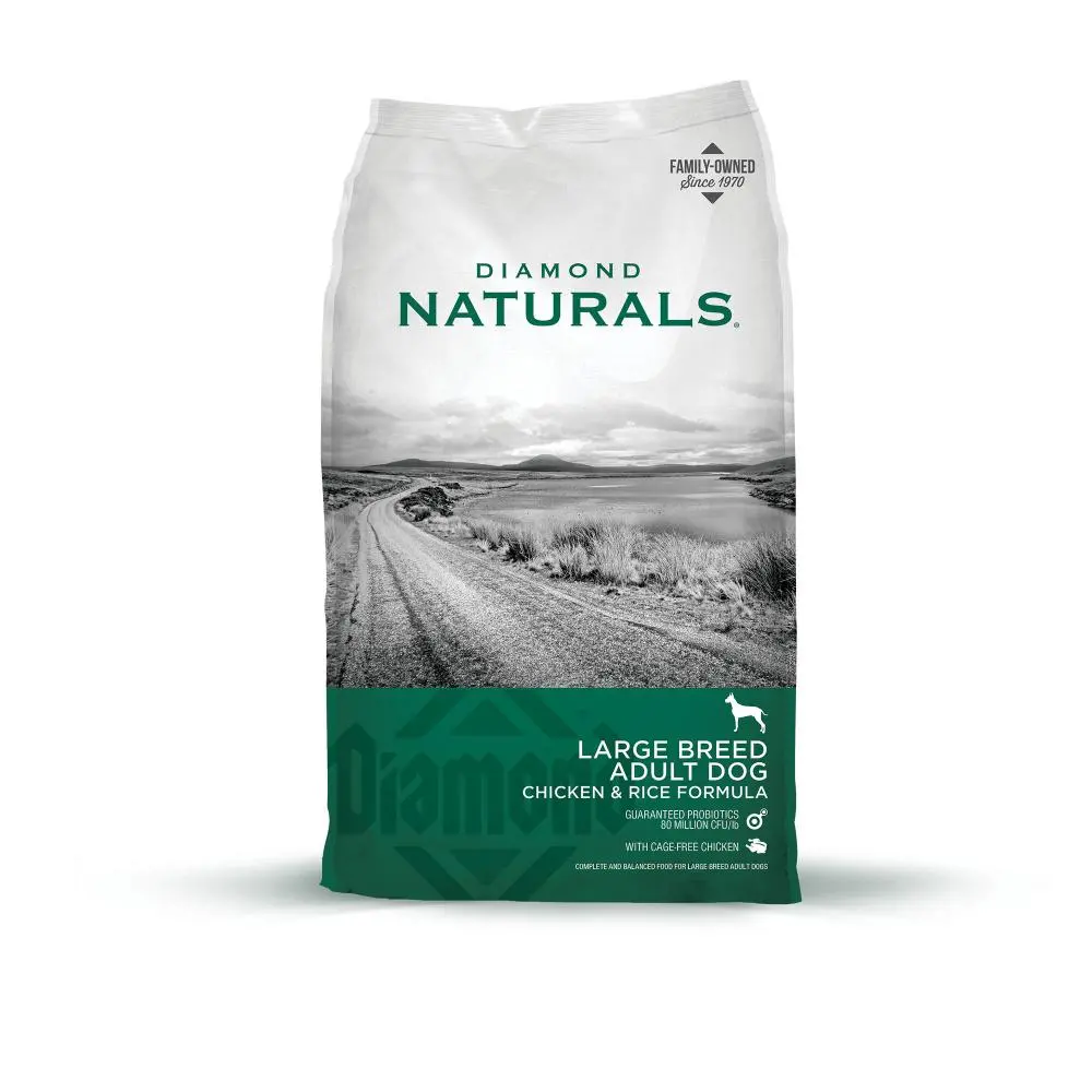 Diamond Naturals Large Breed Chicken & Rice Formula Adult Dry Dog Food 1