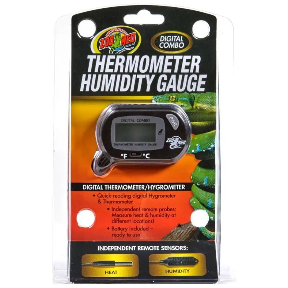 Digital Combo Thermometer Humidity Gauge 1