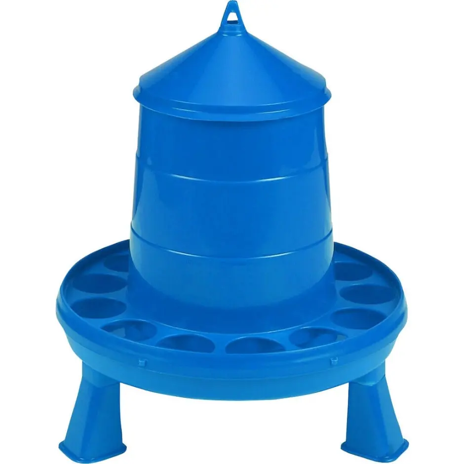 Double Tuff Poultry Feeder With Legs 4