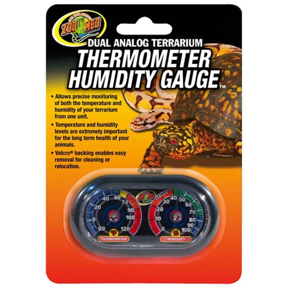 Dual Analog Thermometer/Humidity Gauge 1