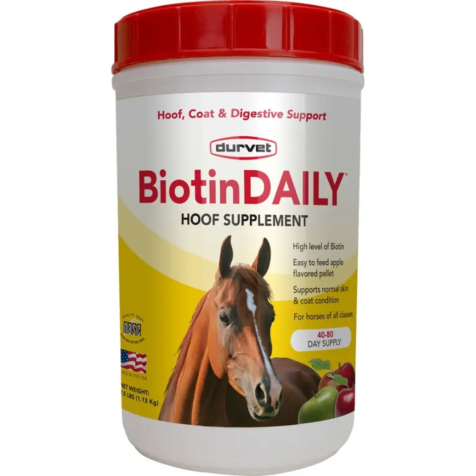Durvet Biotin Daily Hoof Supplement 1