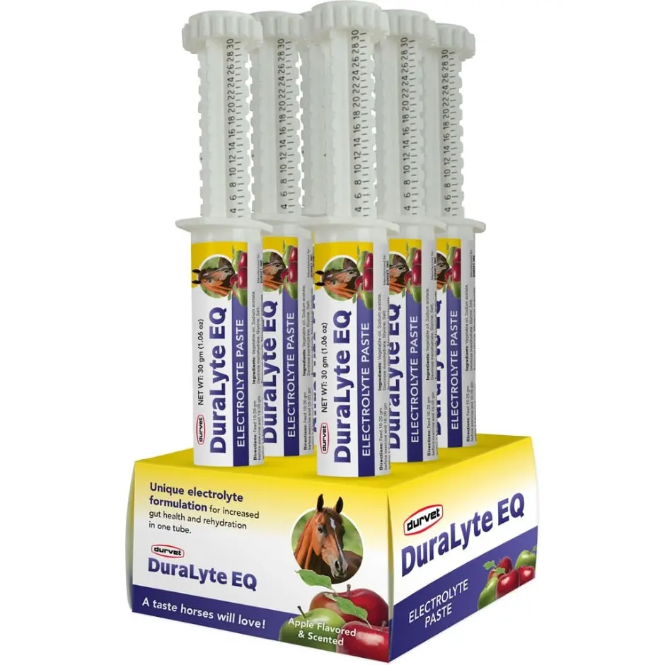 Durvet Duralyte Eq Max Electrolyte & Probiotic Paste 1