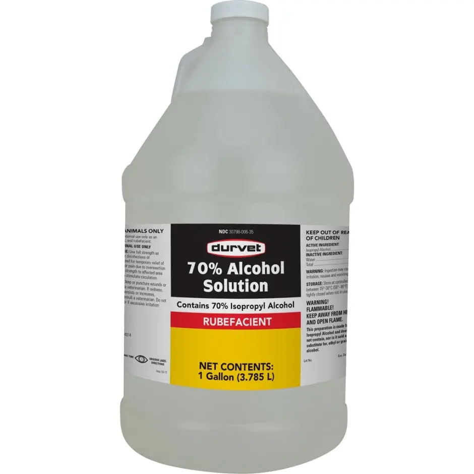 Durvet Isopropyl Alcohol 70% Solution 1