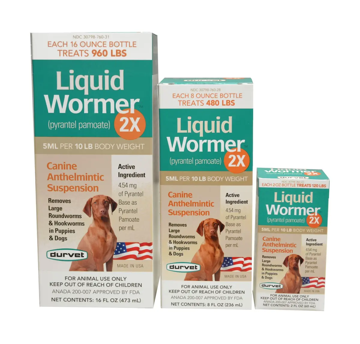 Durvet Liquid Wormer™ 2X 1