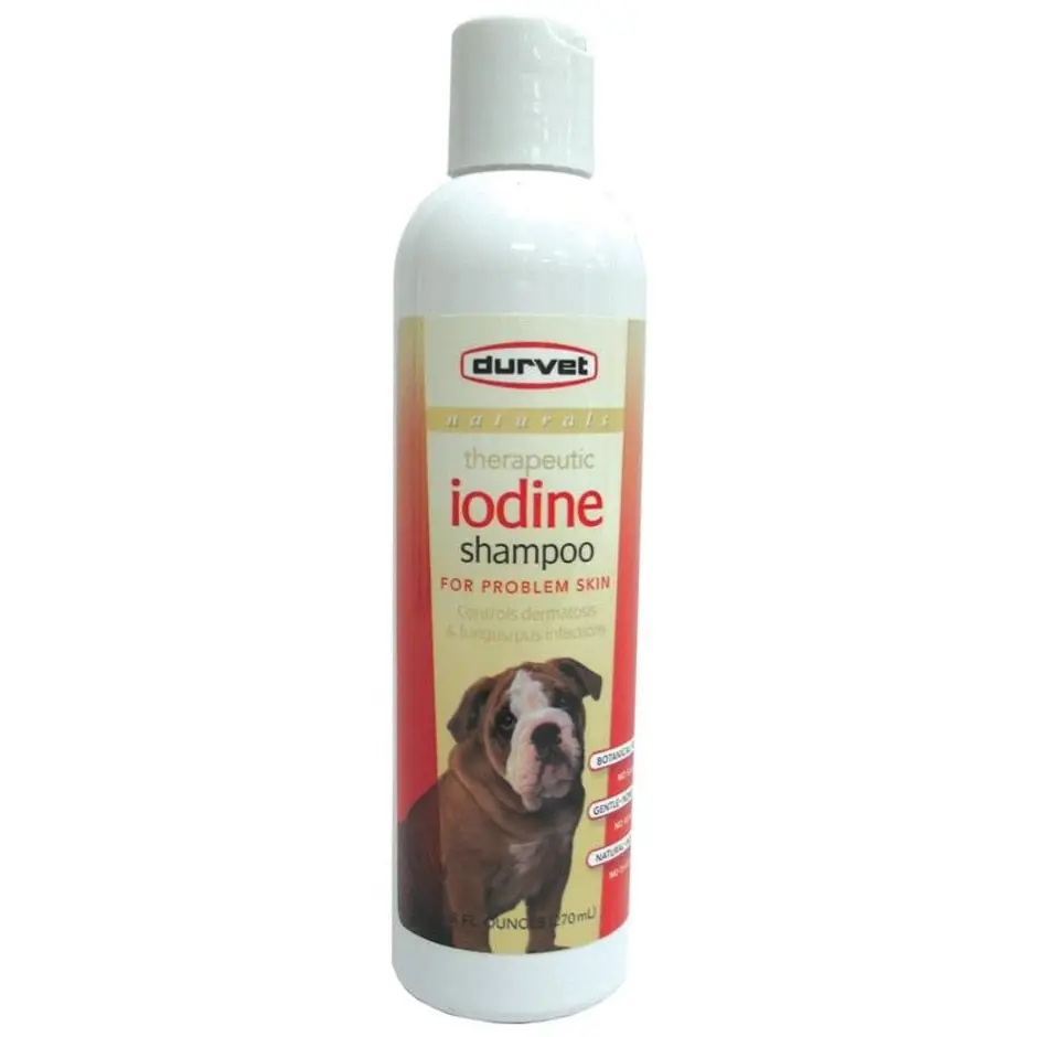 Durvet Naturals Remedies Iodine Shampoo 1