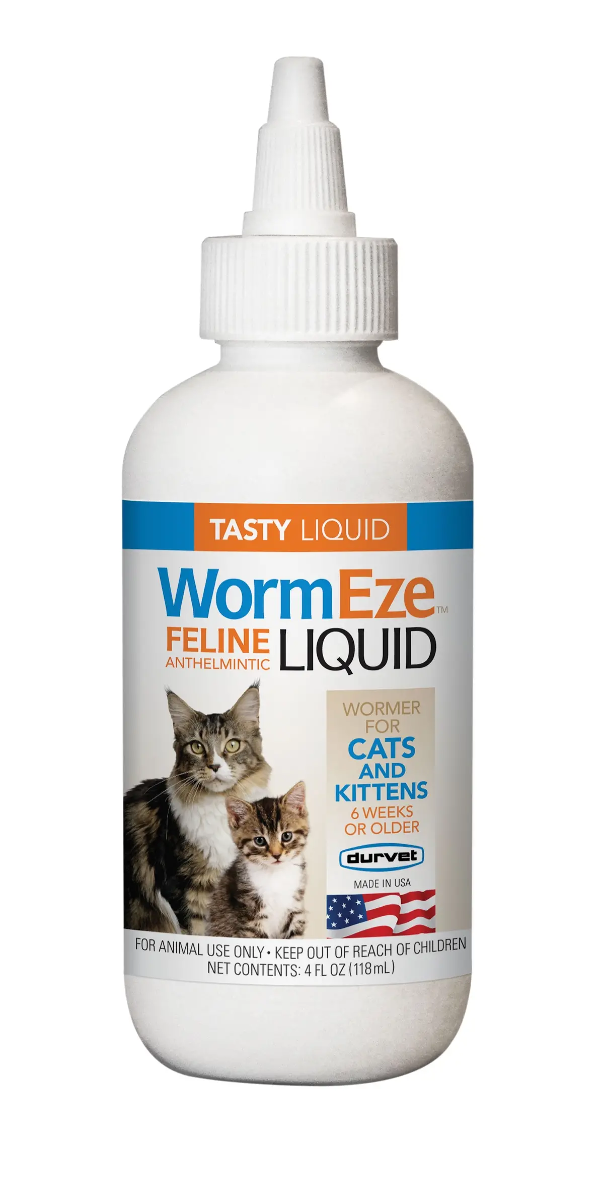 Durvet Wormeze™ Liquid For Cats & Kittens 1