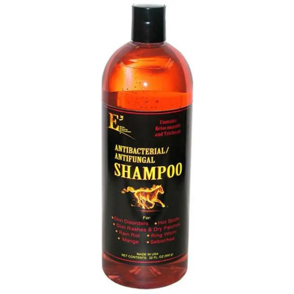 E3 Antibacterial/Antifungal Shampoo For Horses 1