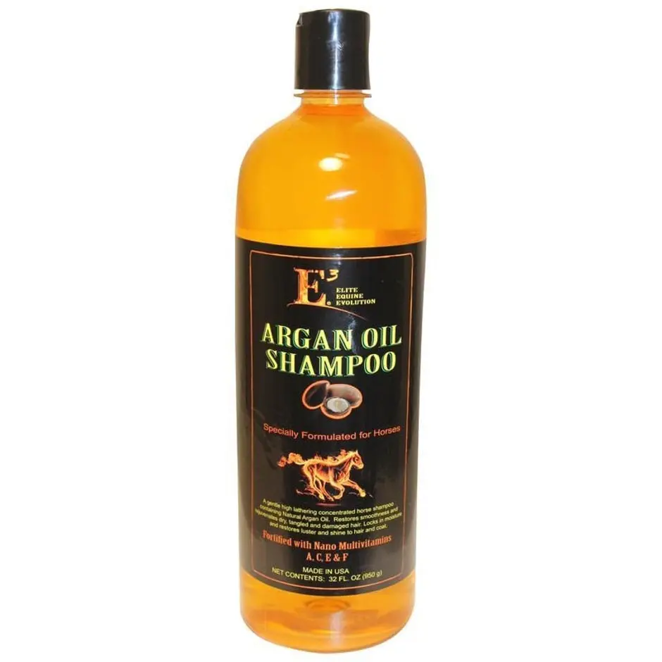E3 Argan Oil Shampoo For Horses 1