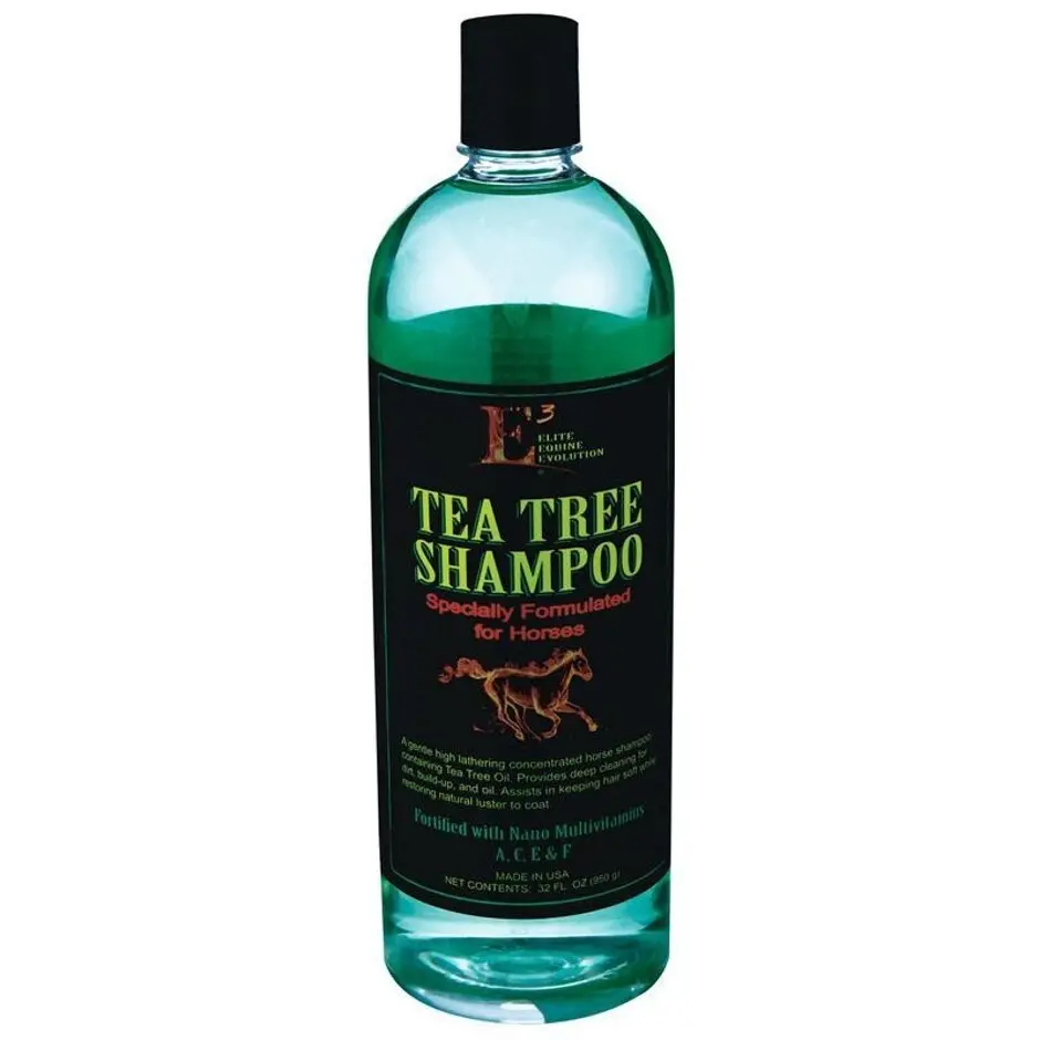 E3 Tea Tree Shampoo For Horses 1