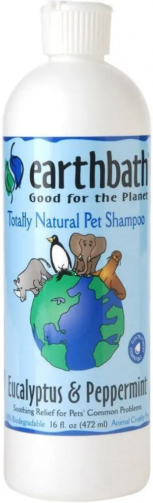 Earthbath Eucalyptus And Peppermint Shampoo For Dogs And Cats 1