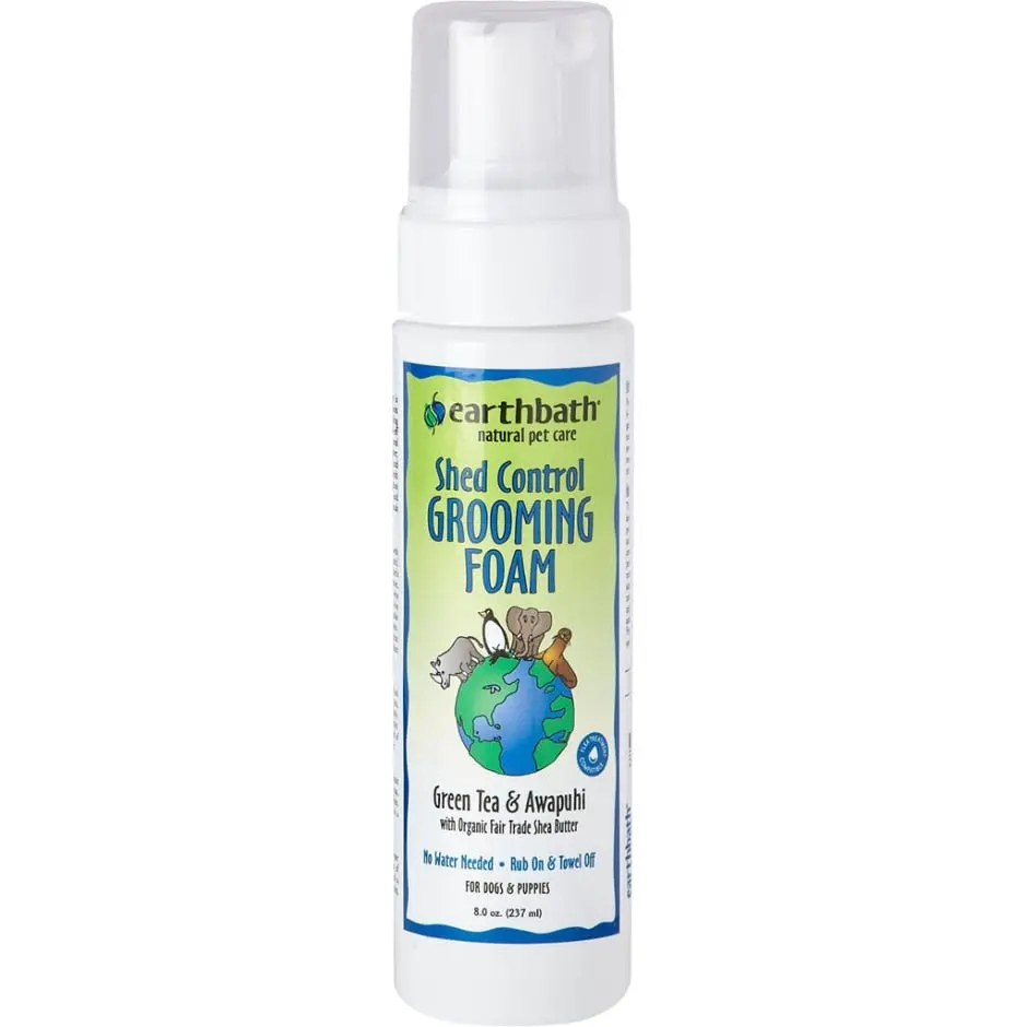 Earthbath Waterless Grooming Foam Pump For Dogs 1