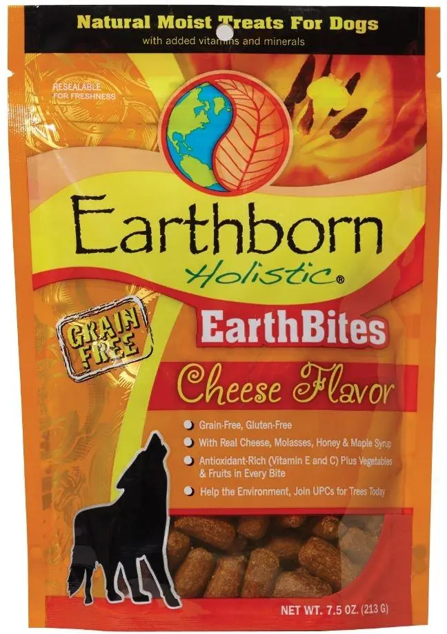Earthborn Holistic Earthbites Cheese Flavor Dog Treats 1