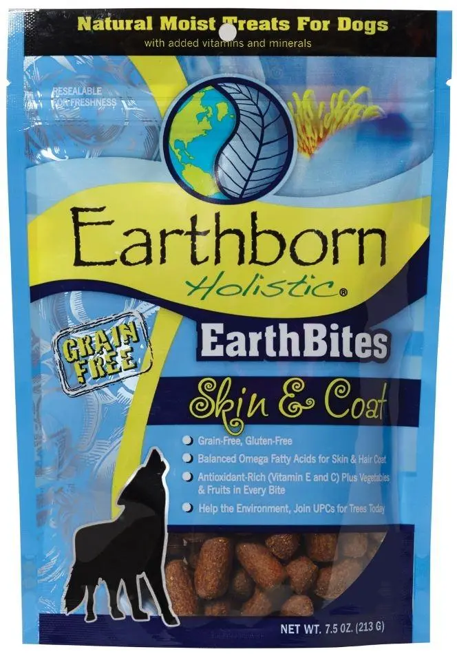 Earthborn Holistic Earthbites Skin And Coat Dog Treats 1