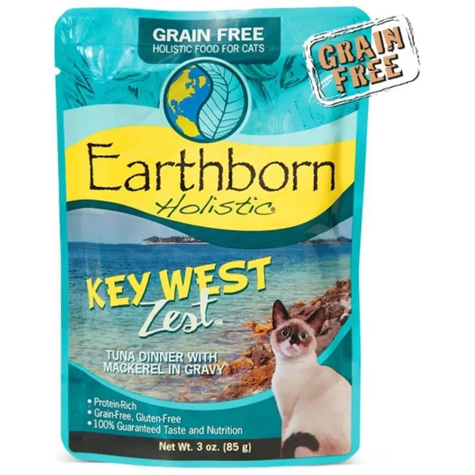 Earthborn Holistic Key West Zest Gf Cat Pouch 1