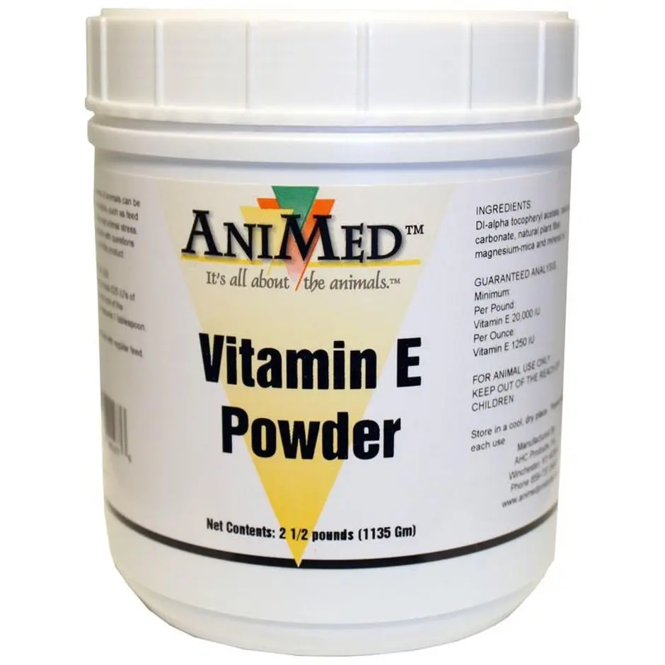 Animed Vitamin E Supplement Powder For Horses 1