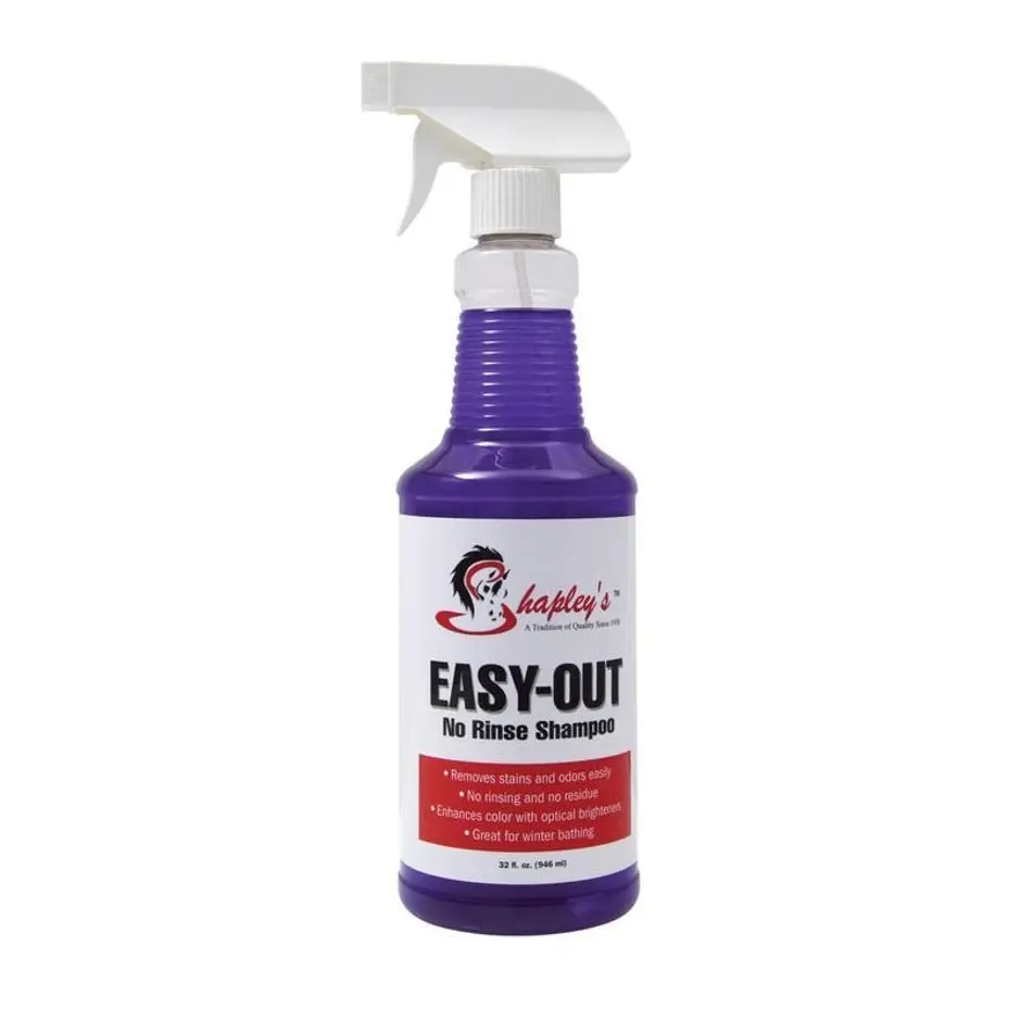 Easy-Out No Rinse Equine Shampoo 1