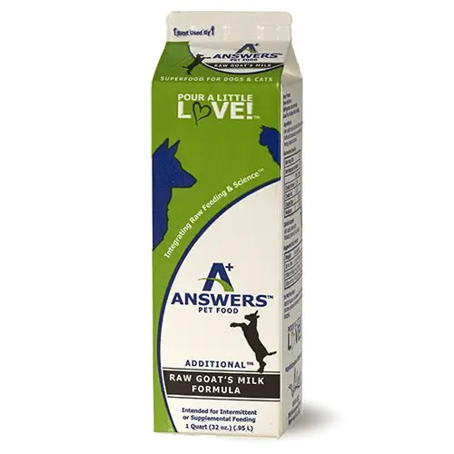 Answers Fermented Raw Goat Milk 1