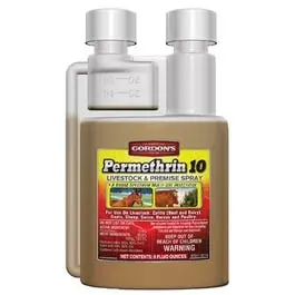 Permethrin 10 Livestock & Premise Insecticide Spray, Concentrate, 8-Oz. 1