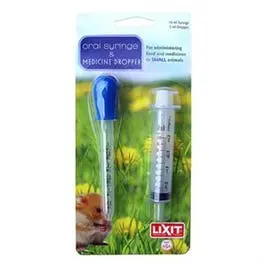 Pet Medicine Dropper & Syringe Combo, 3/10 Ml 1