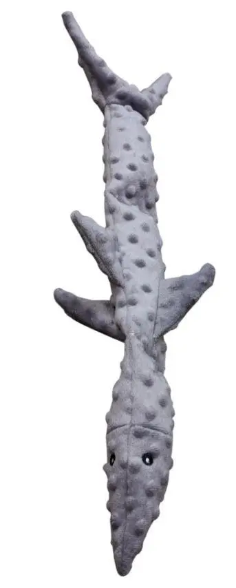 Ethical Pet Skineeez Extreme Triple Squeak Shark Dog Toy 1