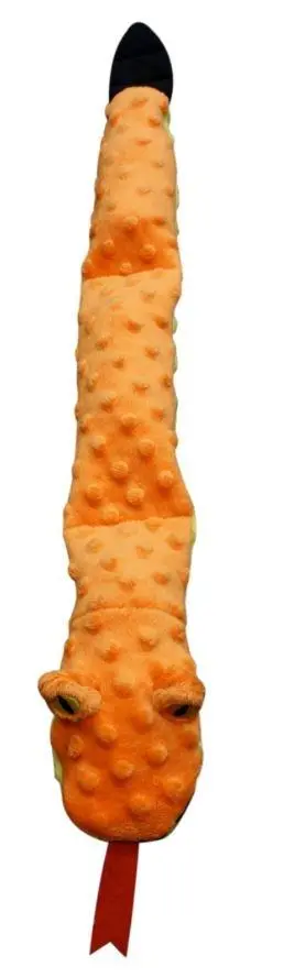 Ethical Pet Skineeez Extreme Triple Squeak Snake Dog Toy 1