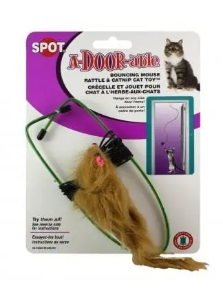 Ethical Pet Spot A-Door-Able Plush Mouse Cat Toy 1