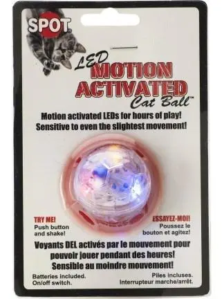 Ethical Pet Spot Led Motion Activated Cat Ball Toy 1