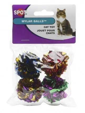 Ethical Pet Spot Mylar Balls Cat Toy 1