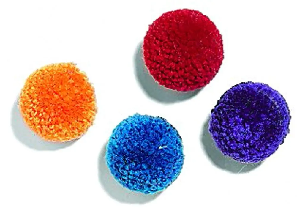 Ethical Pet Wool Pom Poms With Catnip Cat Toy 1