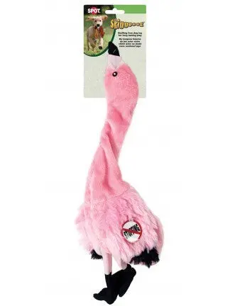 Ethical Products Plush Sknineez Pink Flamingo 1