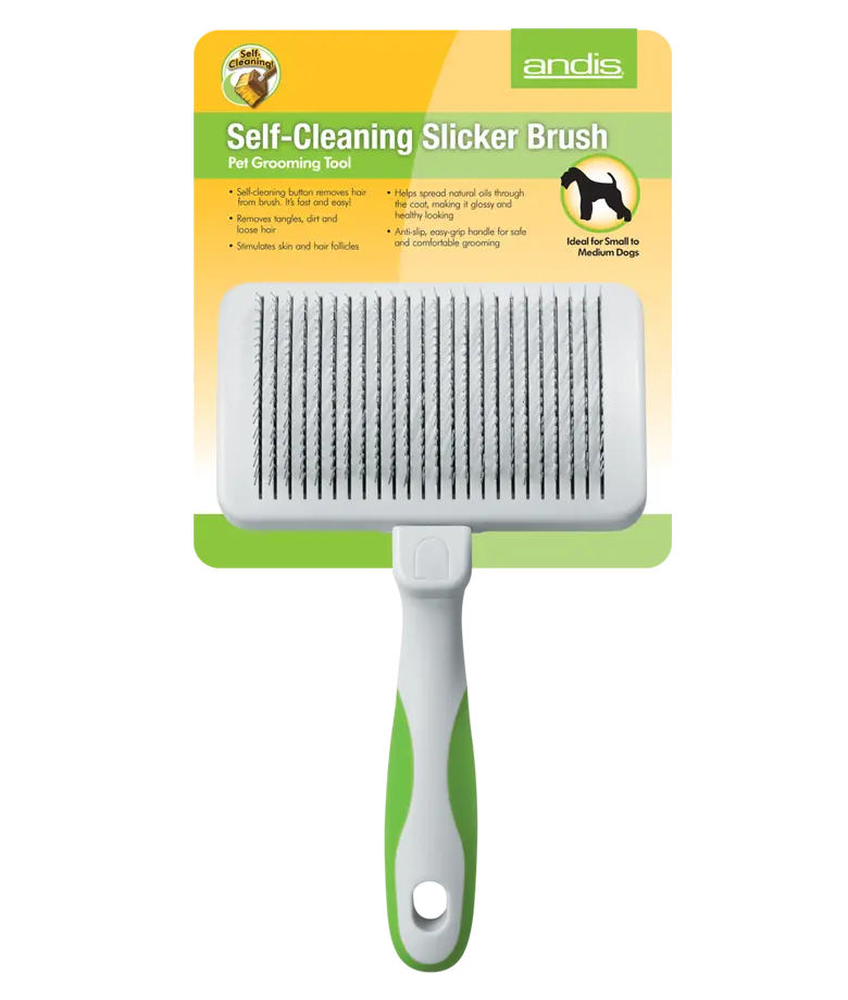Andis Pet Grooming Self Cleaning Slicker Brush 1