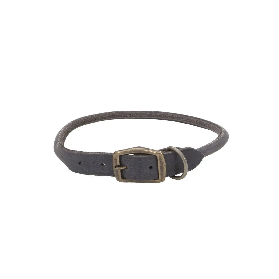 Coastal Pet Products Circle T Rustic Leather Round Dog Collar 1