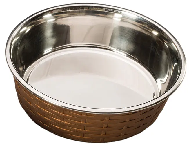 Ethical Products Soho Basketweave Dish Copper 30Oz 1