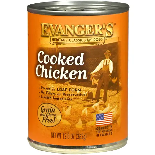 Evanger's Heritage Classic Cooked Chicken Dog Food 1