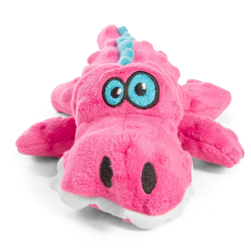 Godog Gators Chew Guard Squeaky Plush Dog Toy 1