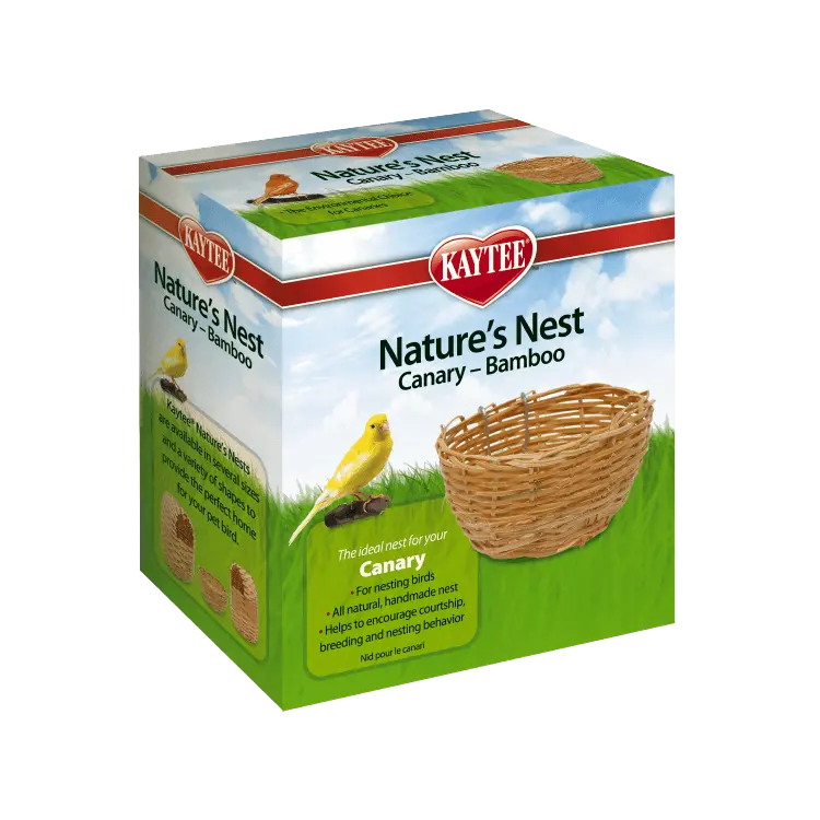 Kaytee Nature's Nest Natural Bamboo 1