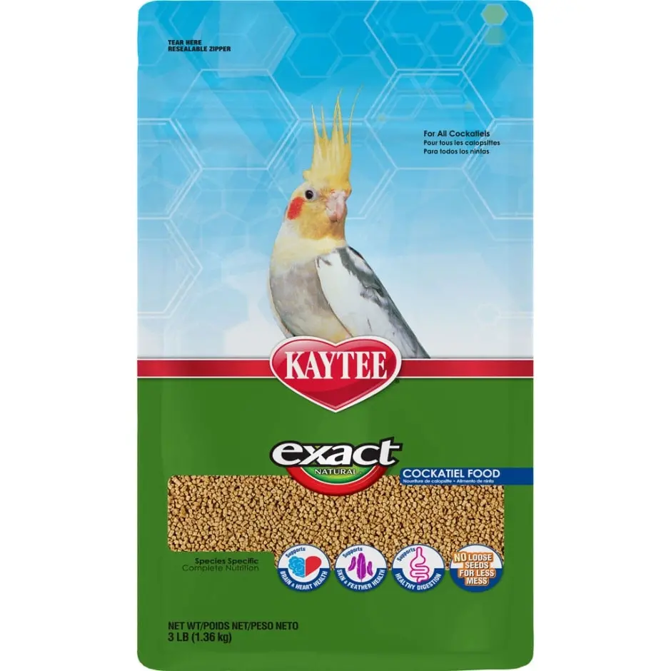 Exact Rainbow Daily Cockatiel Diet 1