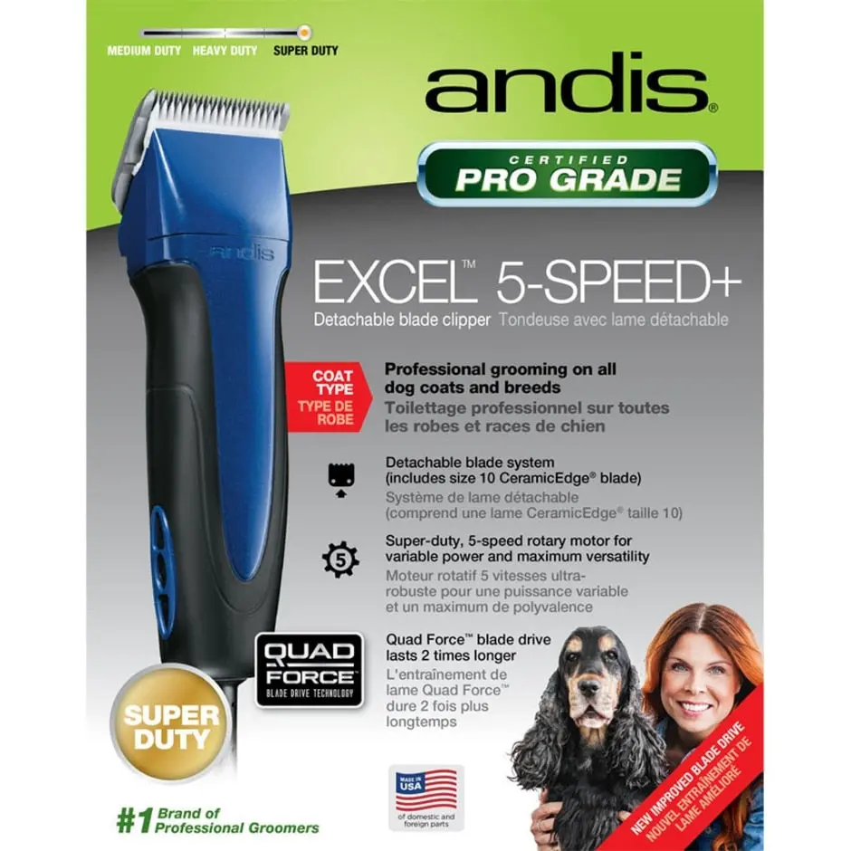 Excel 5 Speed Clipper W/10 Blade 1