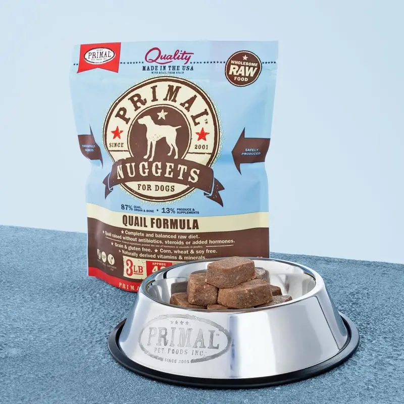 Primal Pet Foods Canine Raw Frozen Nuggets 1